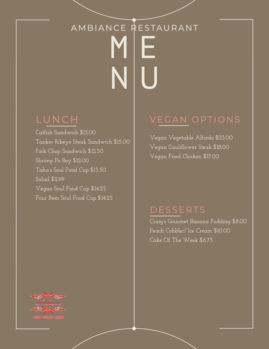 Ambiance Cuisine Cocktails & Catering - 3