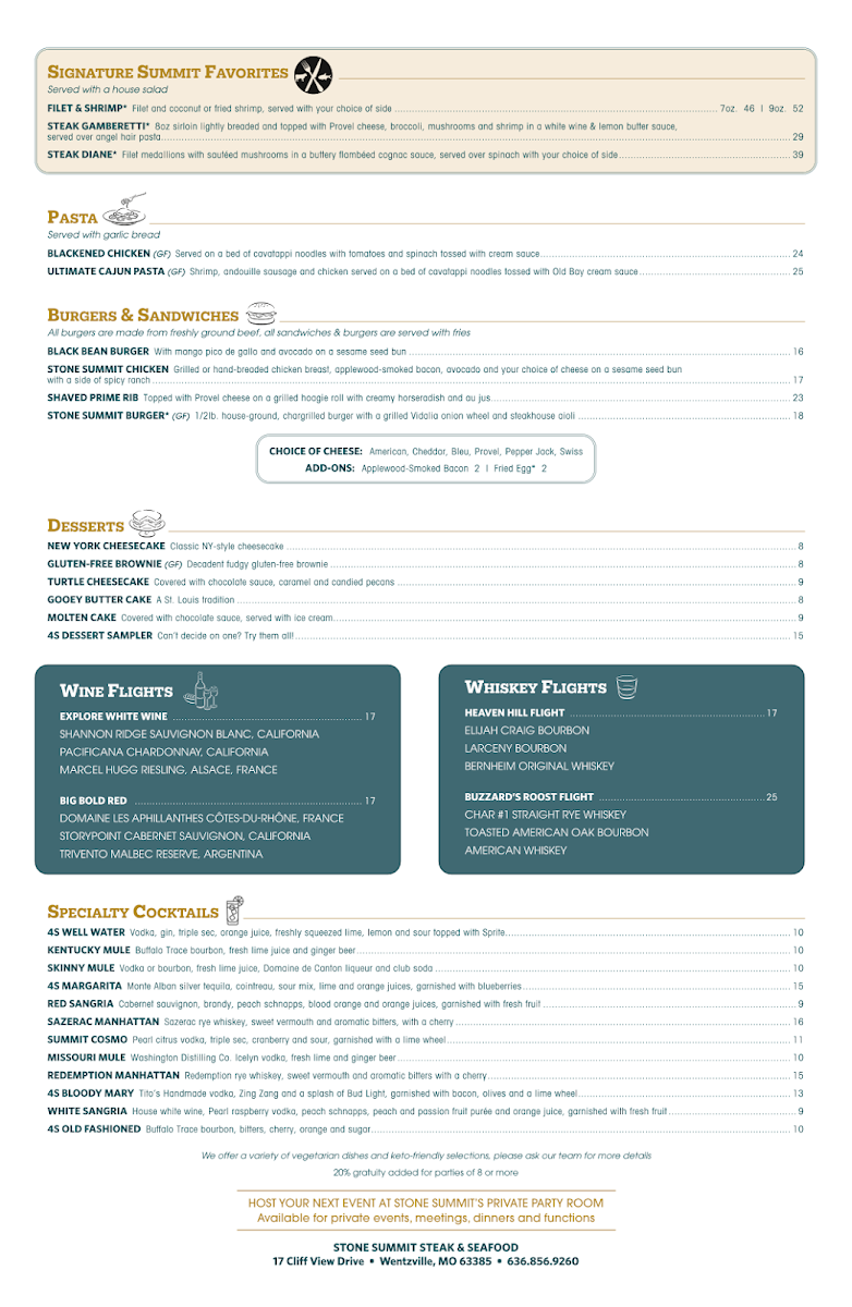 Stone Summit Steak & Seafood - 1