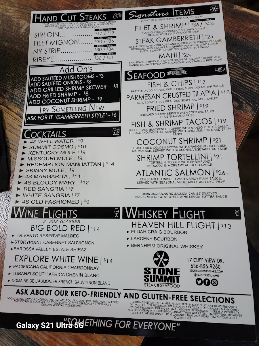 Stone Summit Steak & Seafood - 9