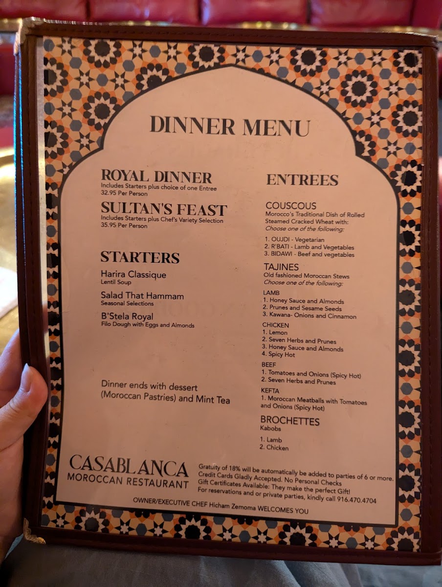 Casablanca Moroccan Restaurant - 6