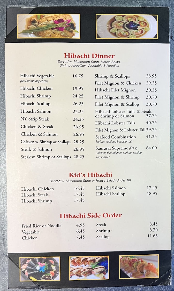 Samurai Sushi & Hibachi - 3