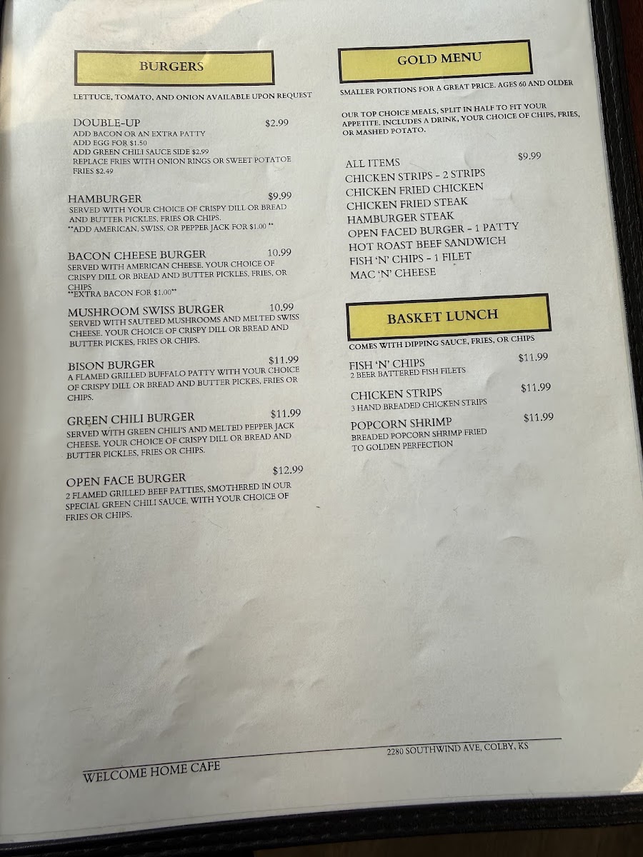 Welcome Home Cafe - 1