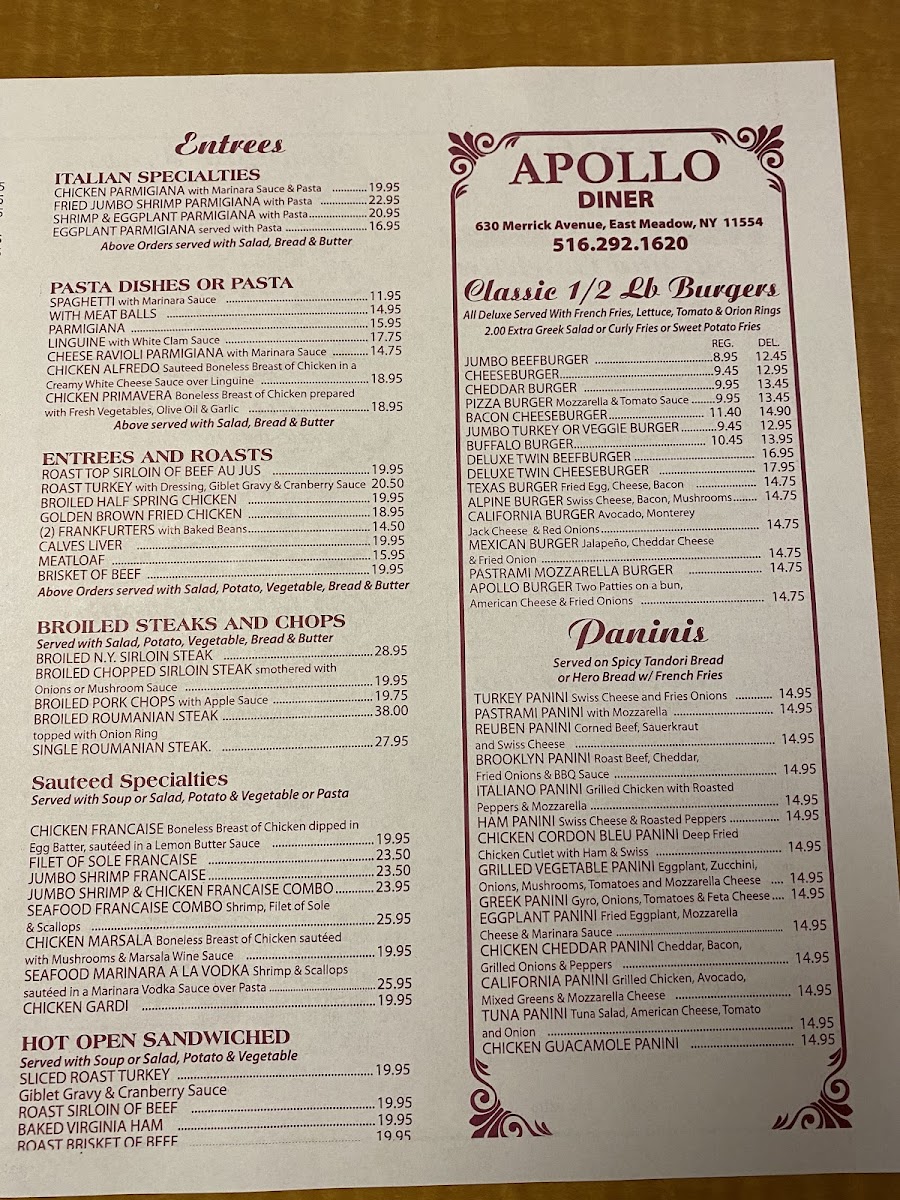 Apollo Restaurant Diner - 10