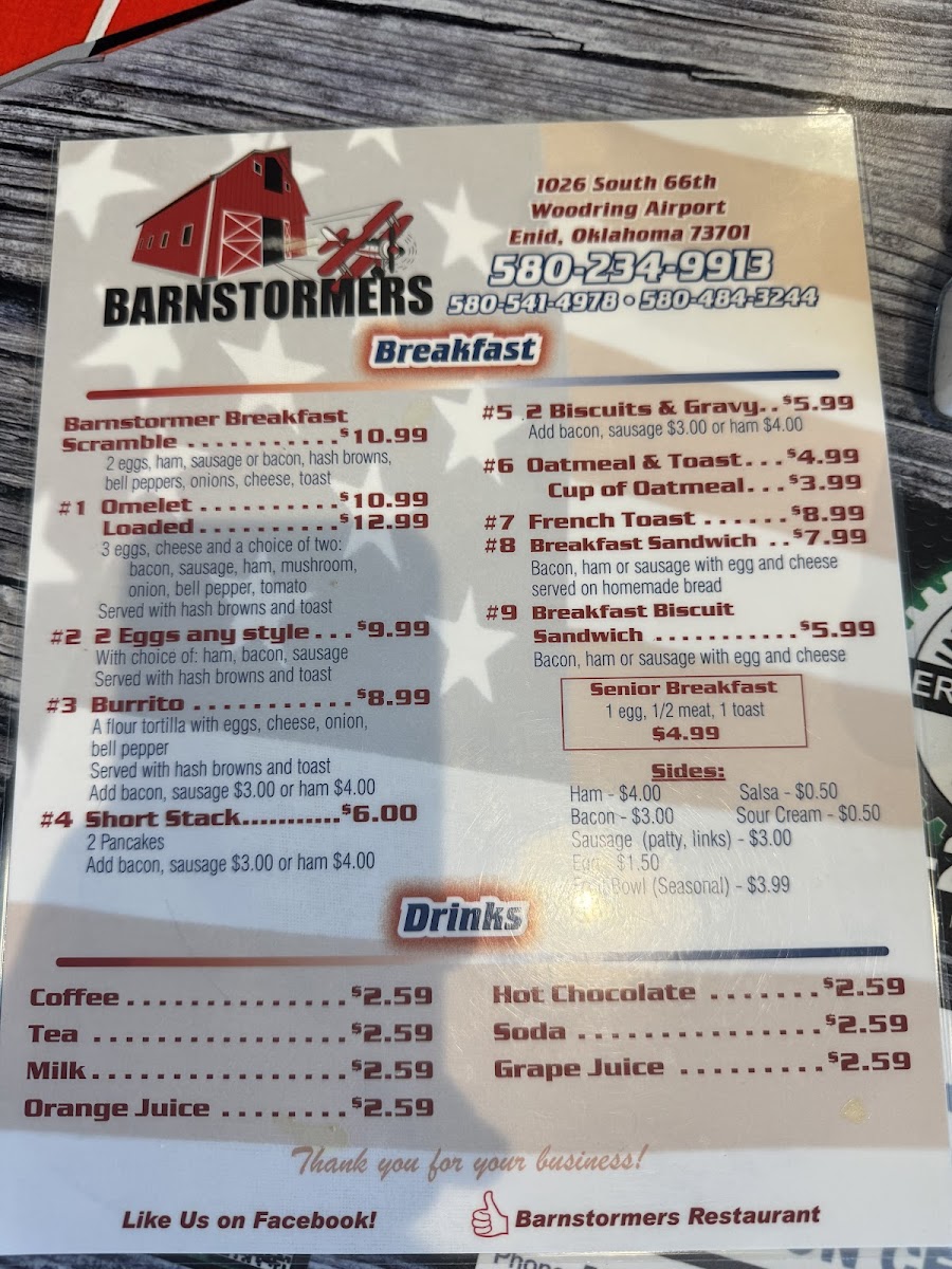 Barnstormers Restaurant - 1