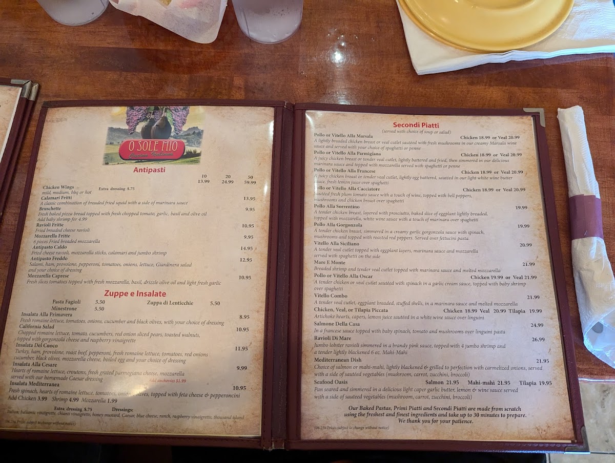 O Sole Mio Cucina Italiana - 2