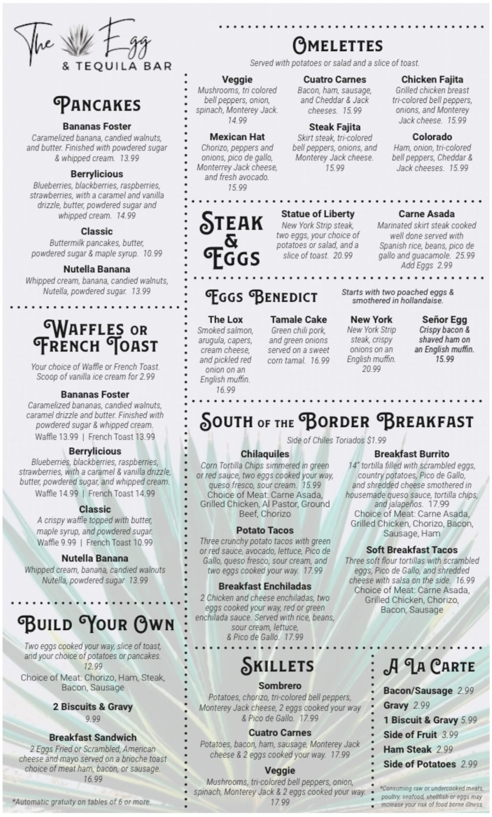 The Egg Tequila family restaurant - 1