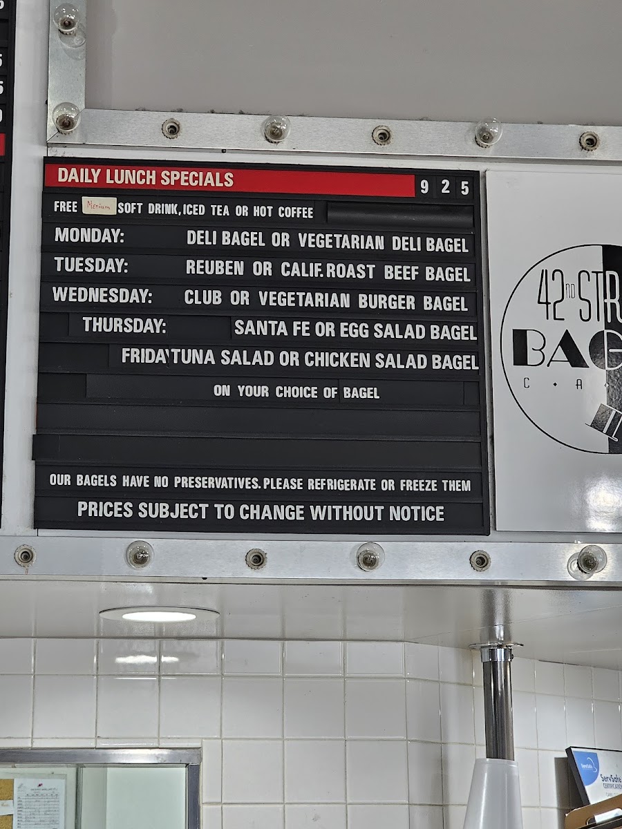 42nd Street Bagel Cafe - 8