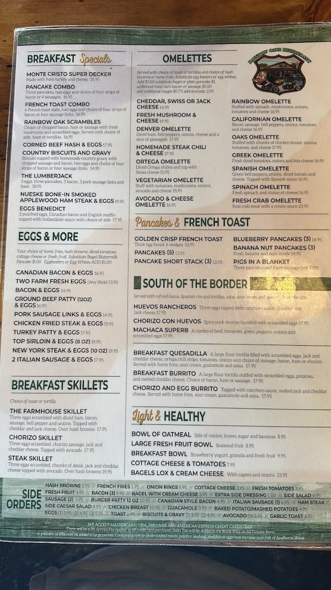 Rainbow Oaks Restaurant - 2