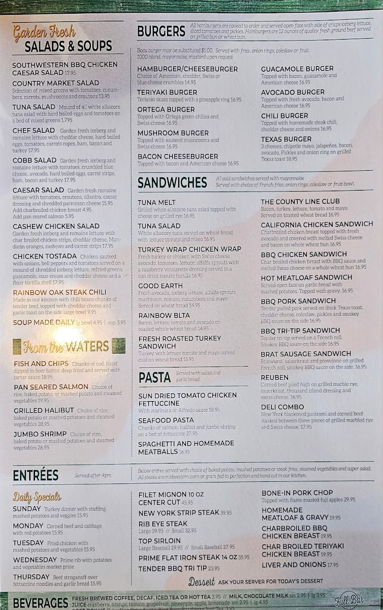 Rainbow Oaks Restaurant - 7