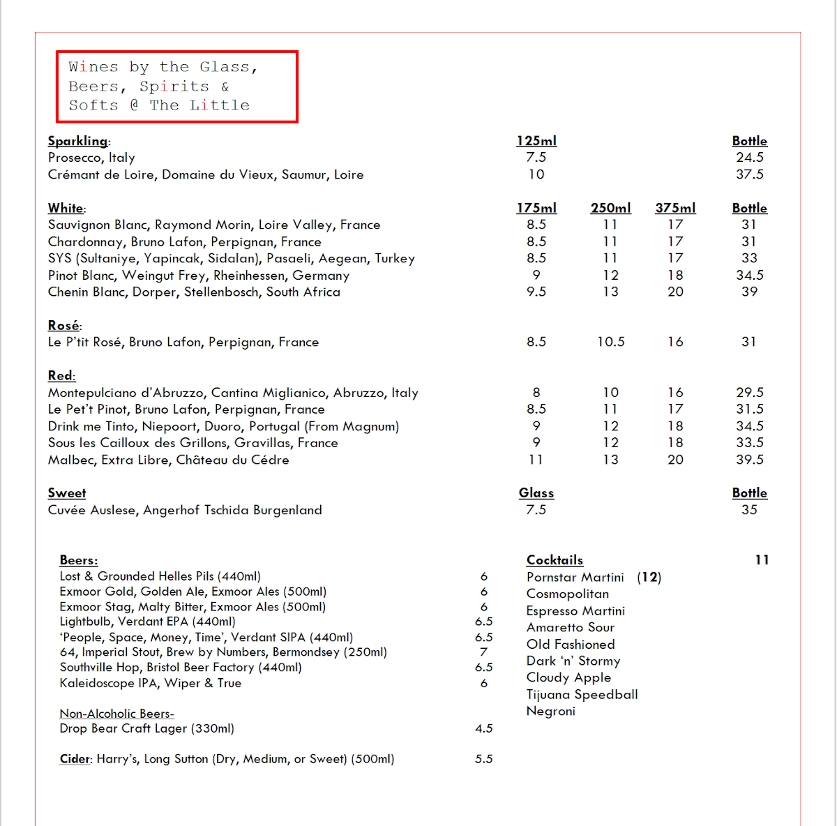 The Little Wine Shop, Social Wine Bar & Tapas - 2