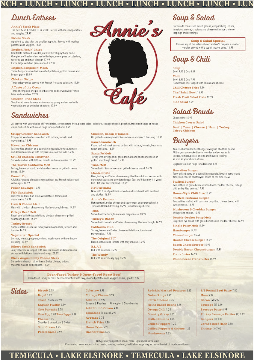 Annie's Cafe Temecula - 2