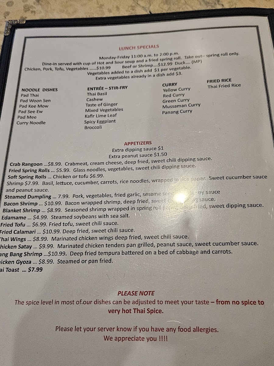 Baan Thai - Sala Thai Covington - 4