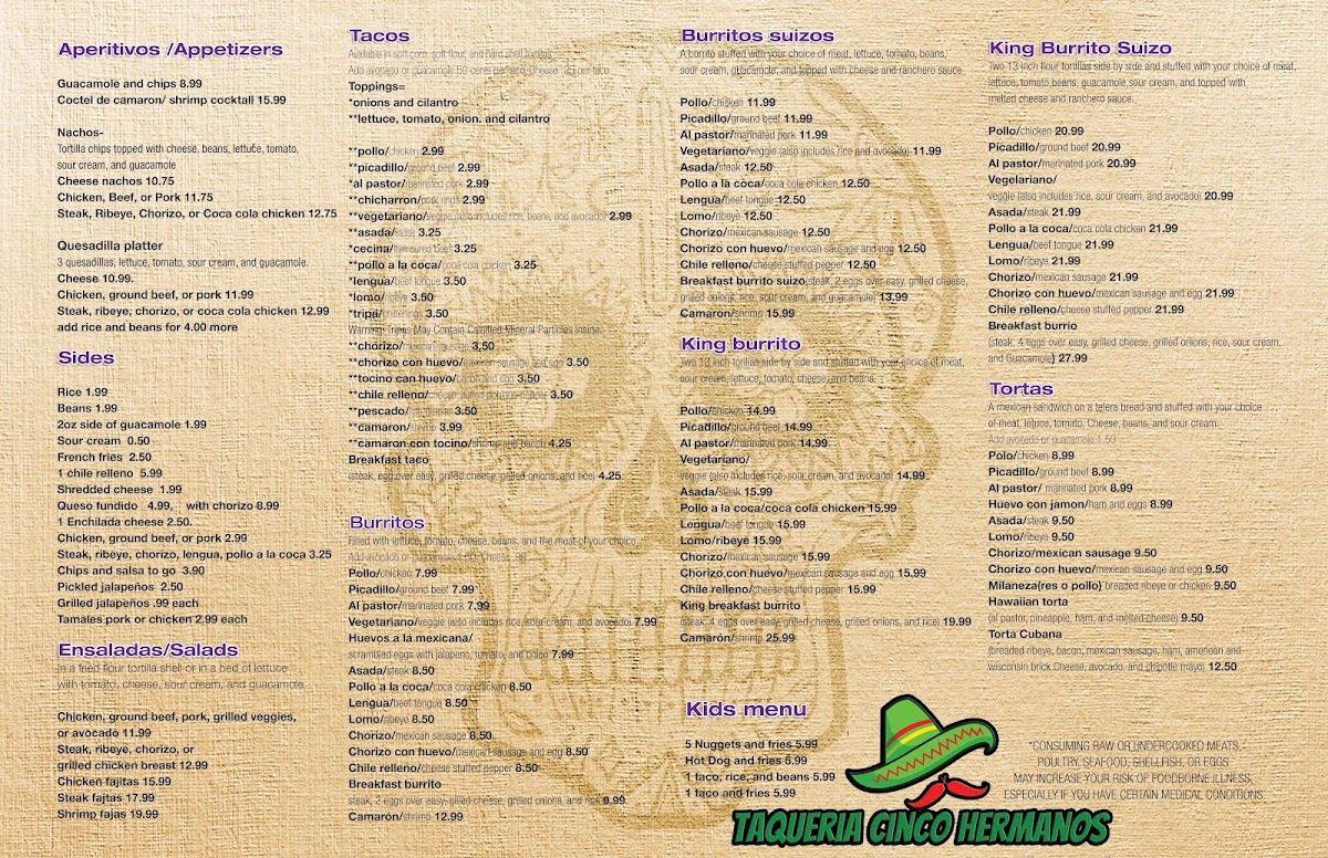 Taqueria Cinco Hermanos - 1