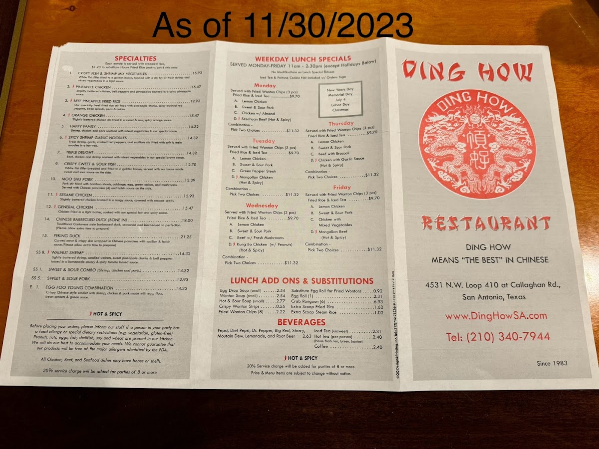 Ding How Chinese Restaurant - 8