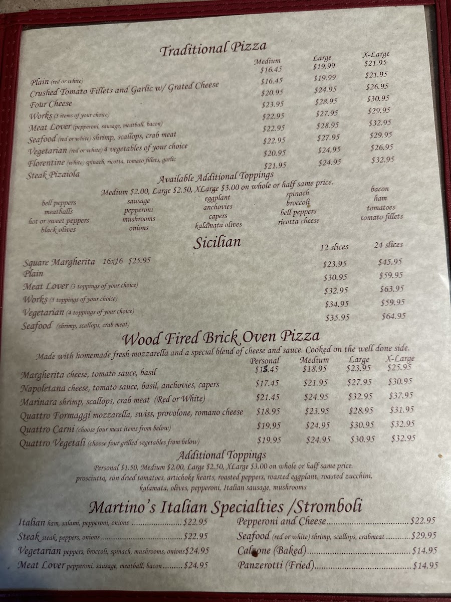 Martinos Trattoria & Pizzeria - 4