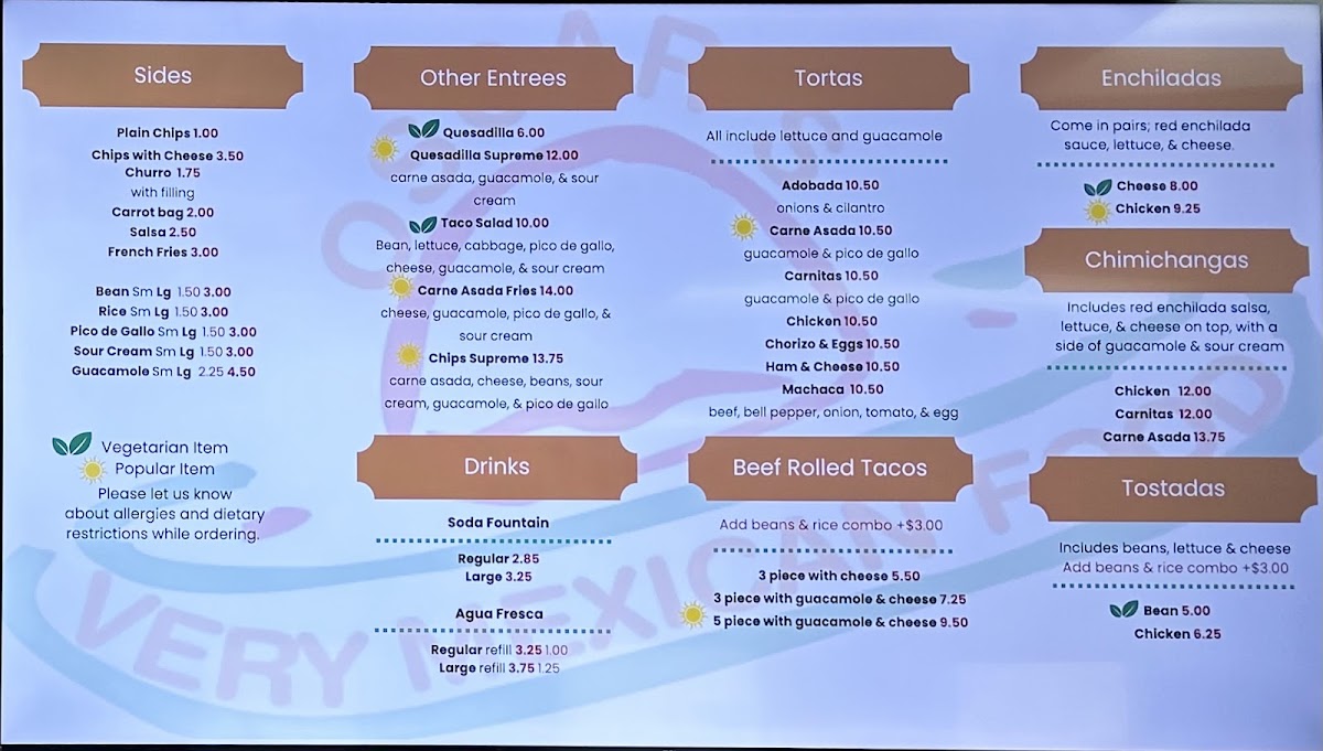 Oscar's Very Mexican Food - 1