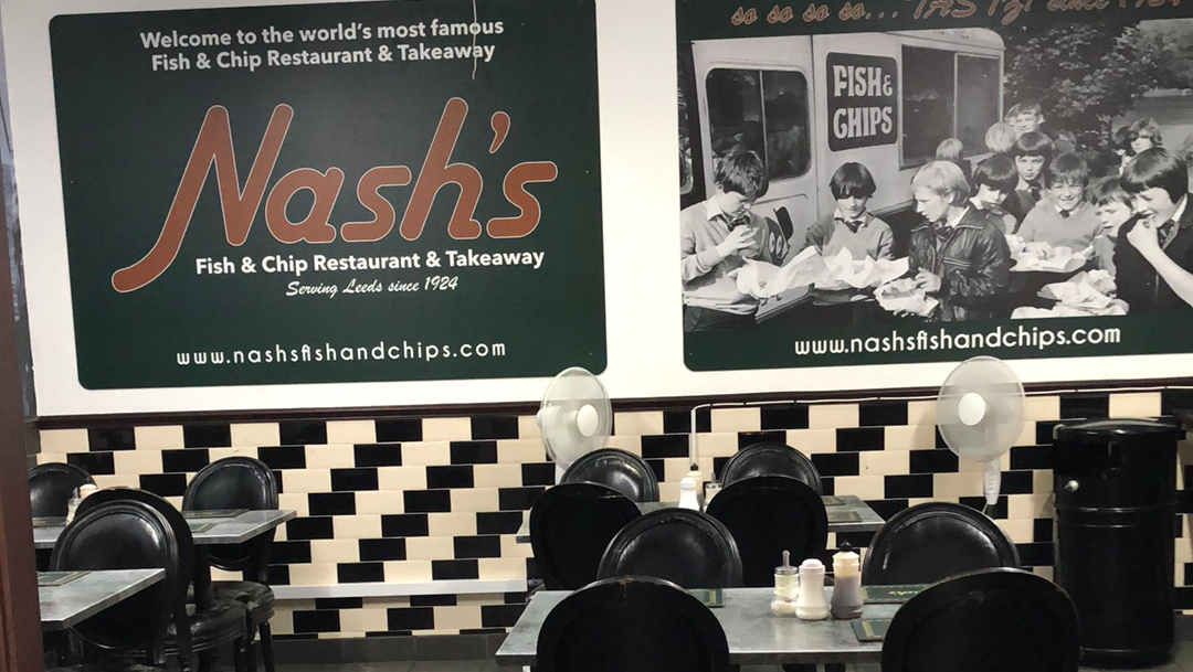 Nash's fish & chips restaurant and takeaway