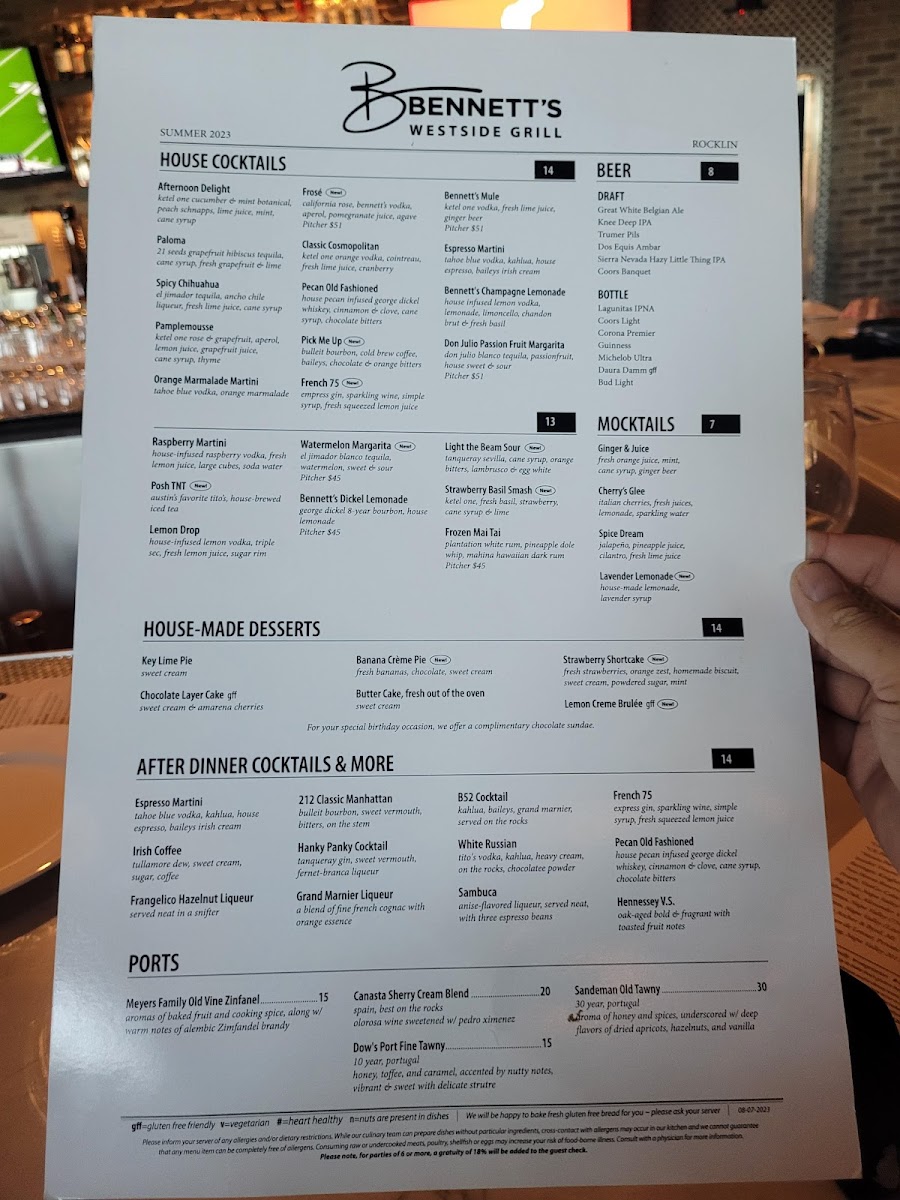 Bennett's Westside Grill - 8