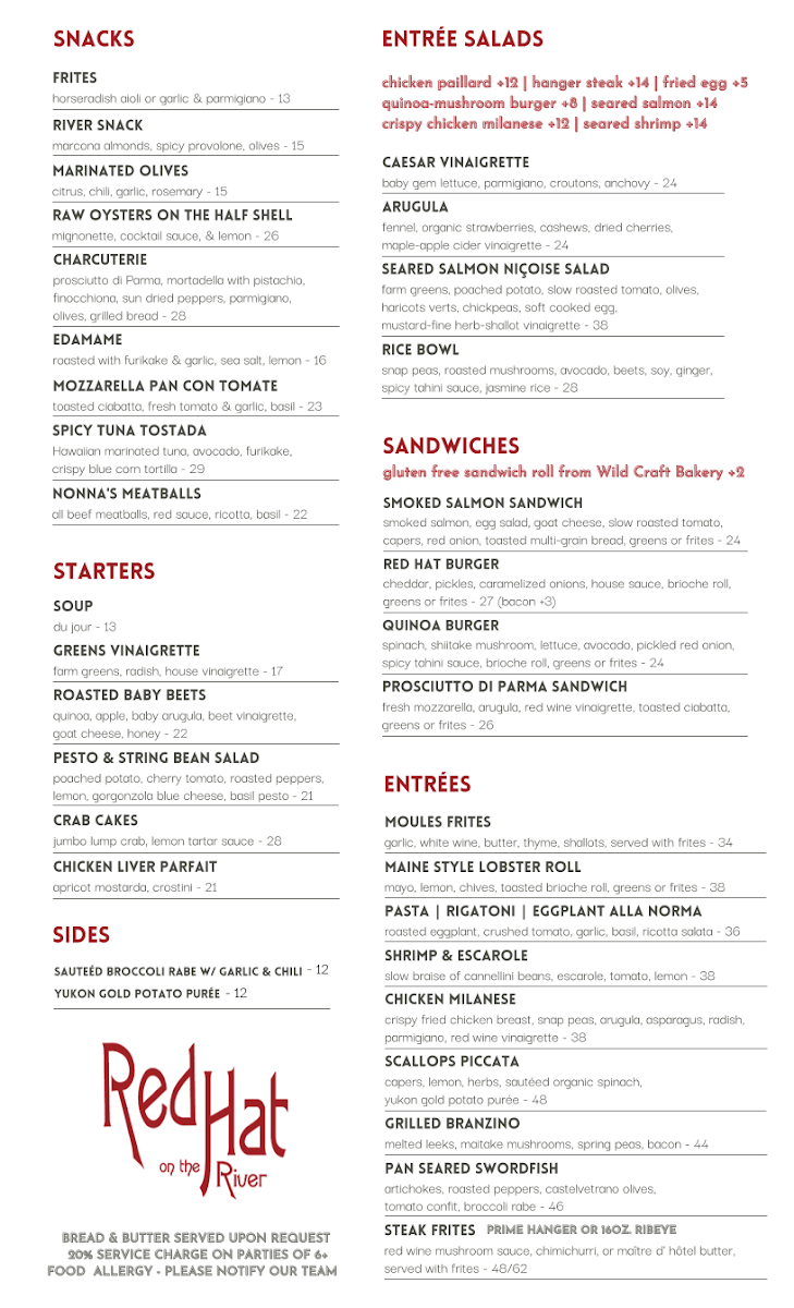 Red Hat on the River - 1