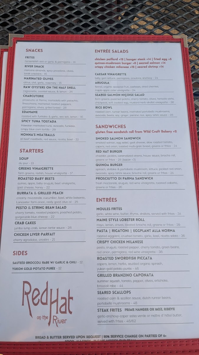 Red Hat on the River - 2