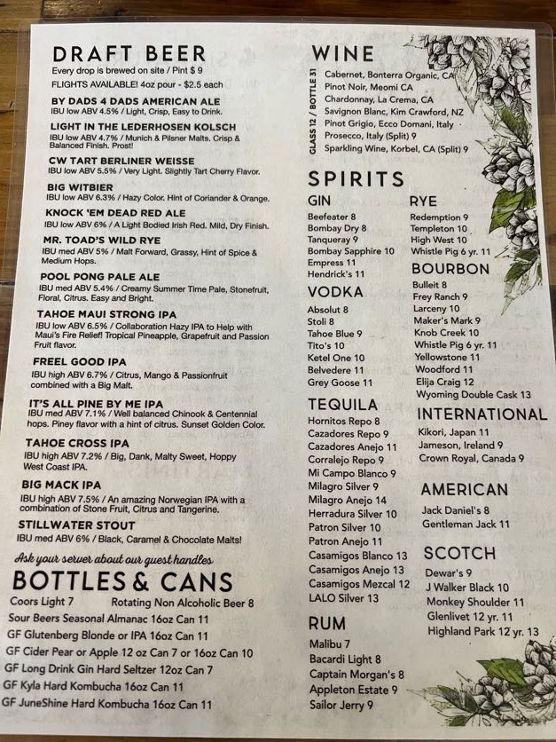 Cold Water Brewery and Grill - 3