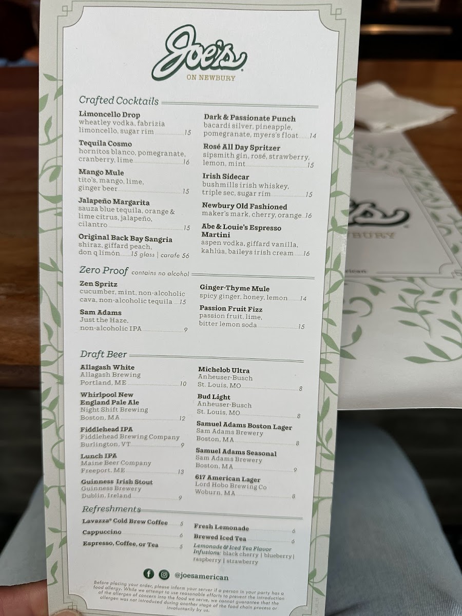 Joe’s on Newbury - 3