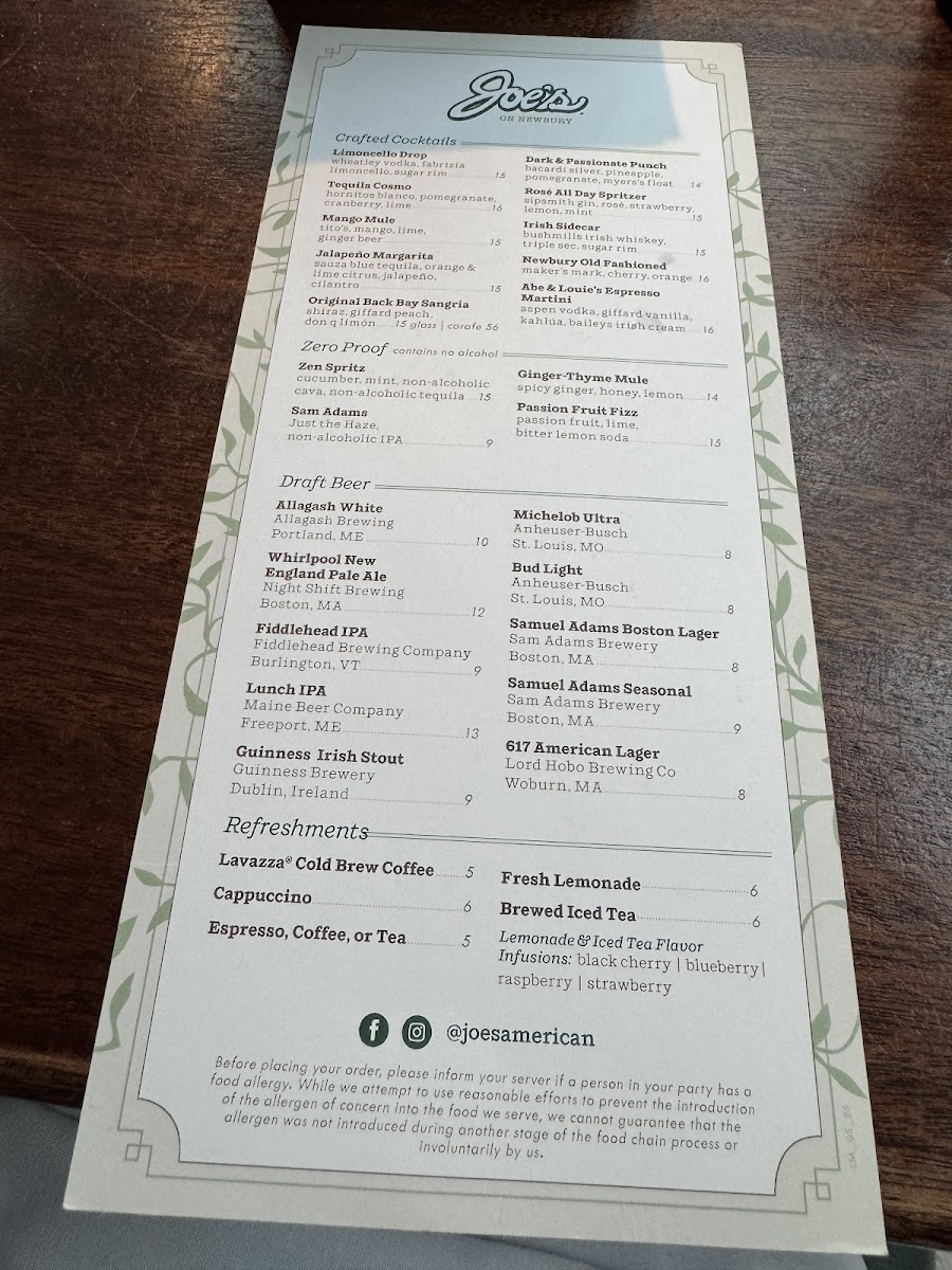 Joe’s on Newbury - 4