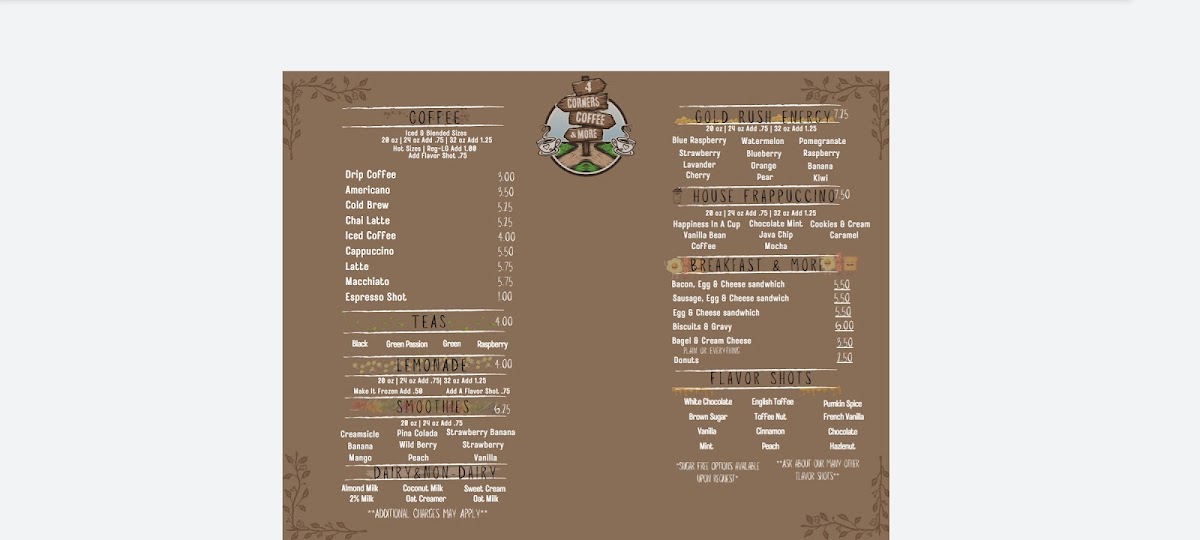 4 Corners Coffee and More - 4