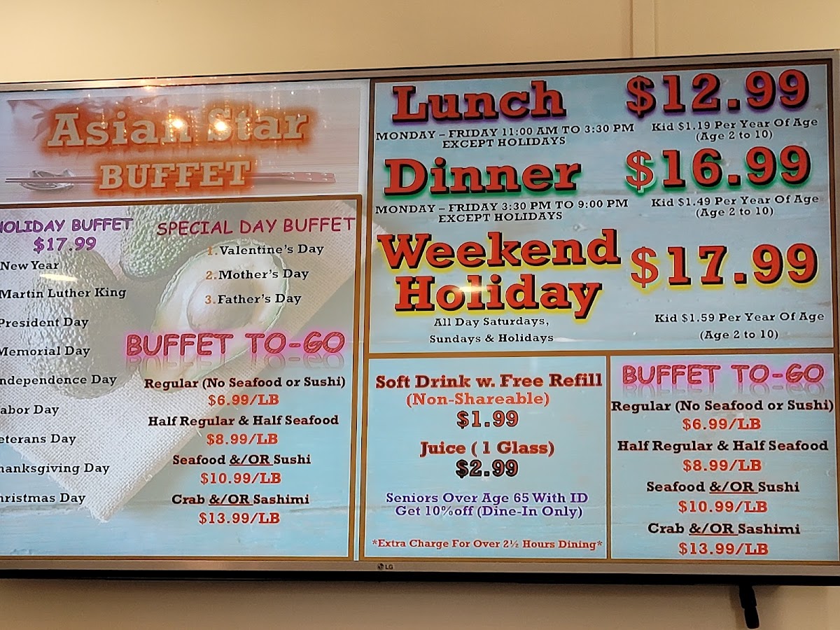 Asian Star Buffet - 2