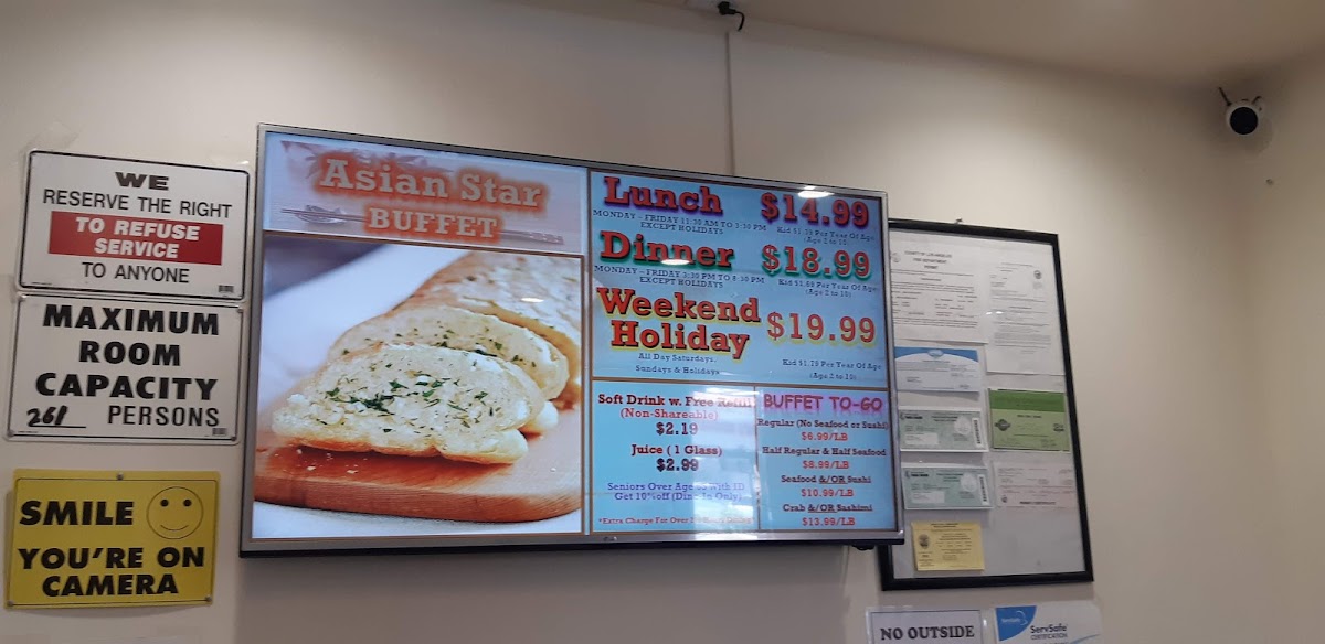 Asian Star Buffet - 3