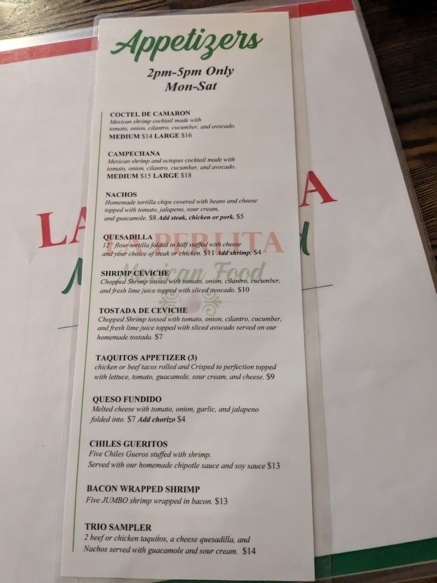 La Perlita Mexican Food - 1