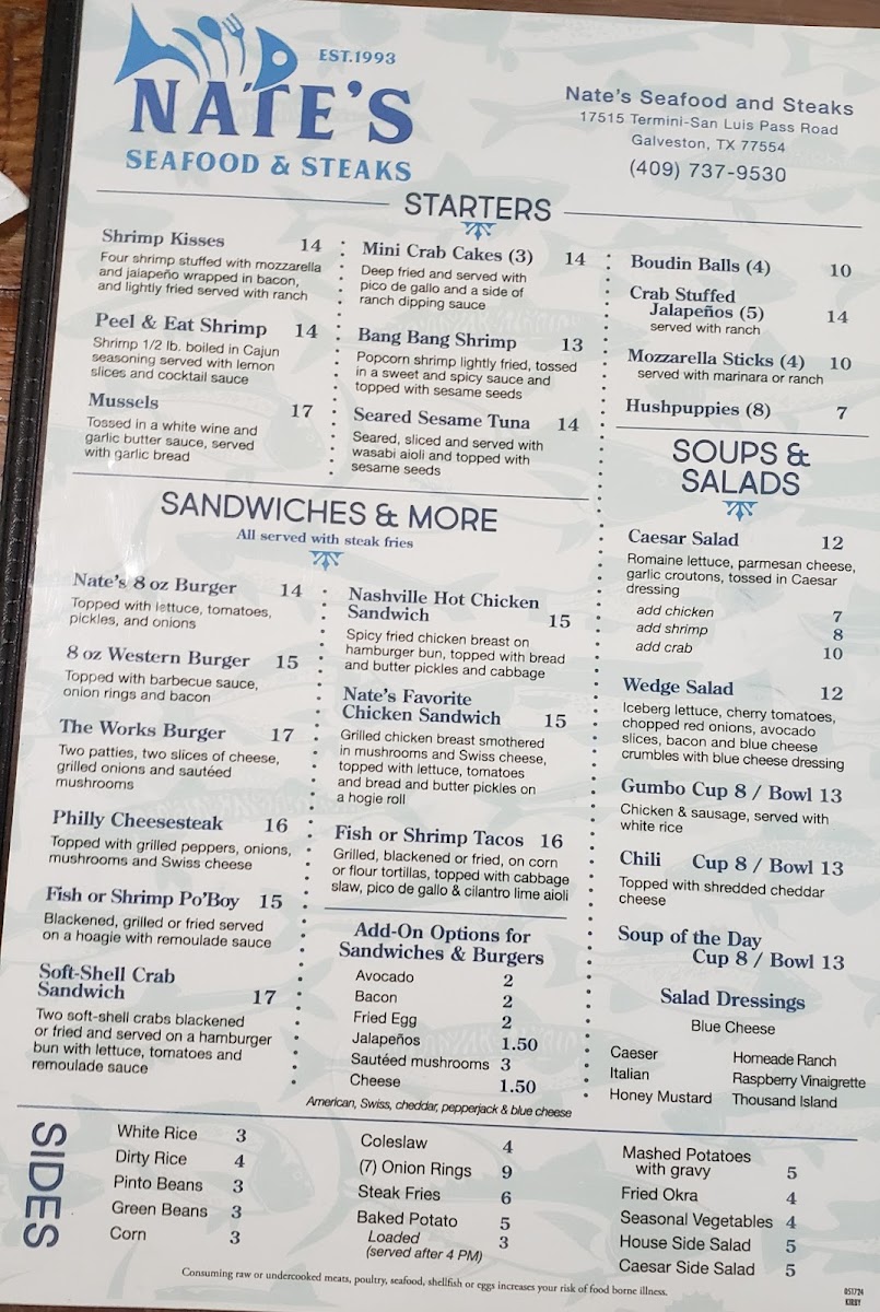 Nate's Westend Seafood & Steaks - 2