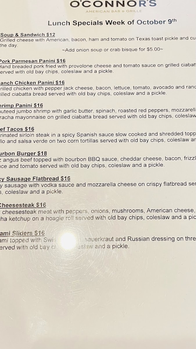 O'Connor's American Bar & Grille - 10