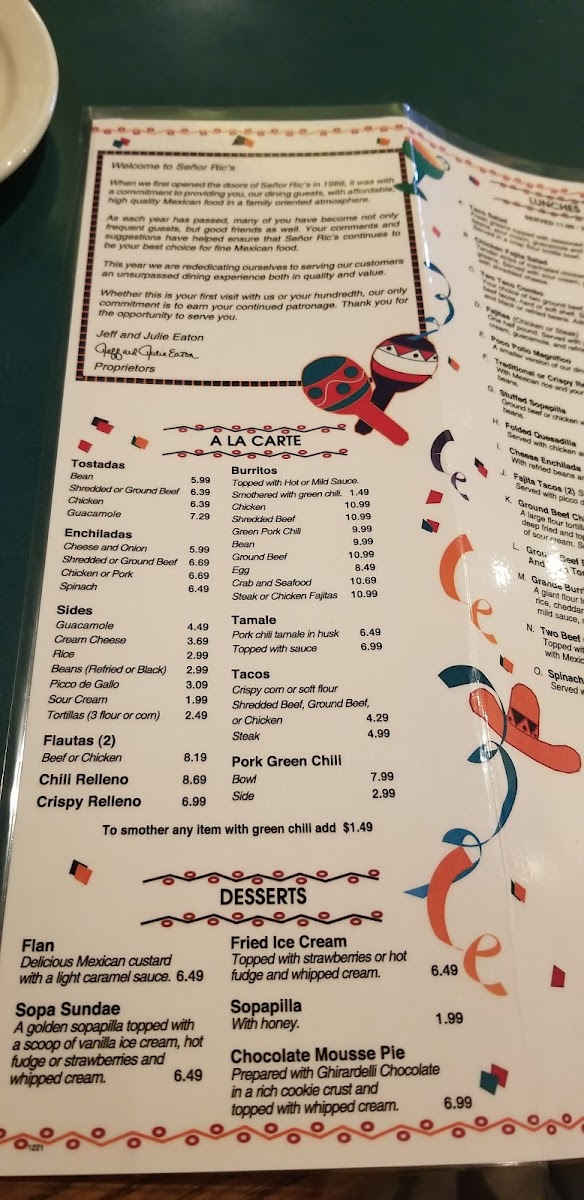 Senor Ric's Mexican Restaurant - 4