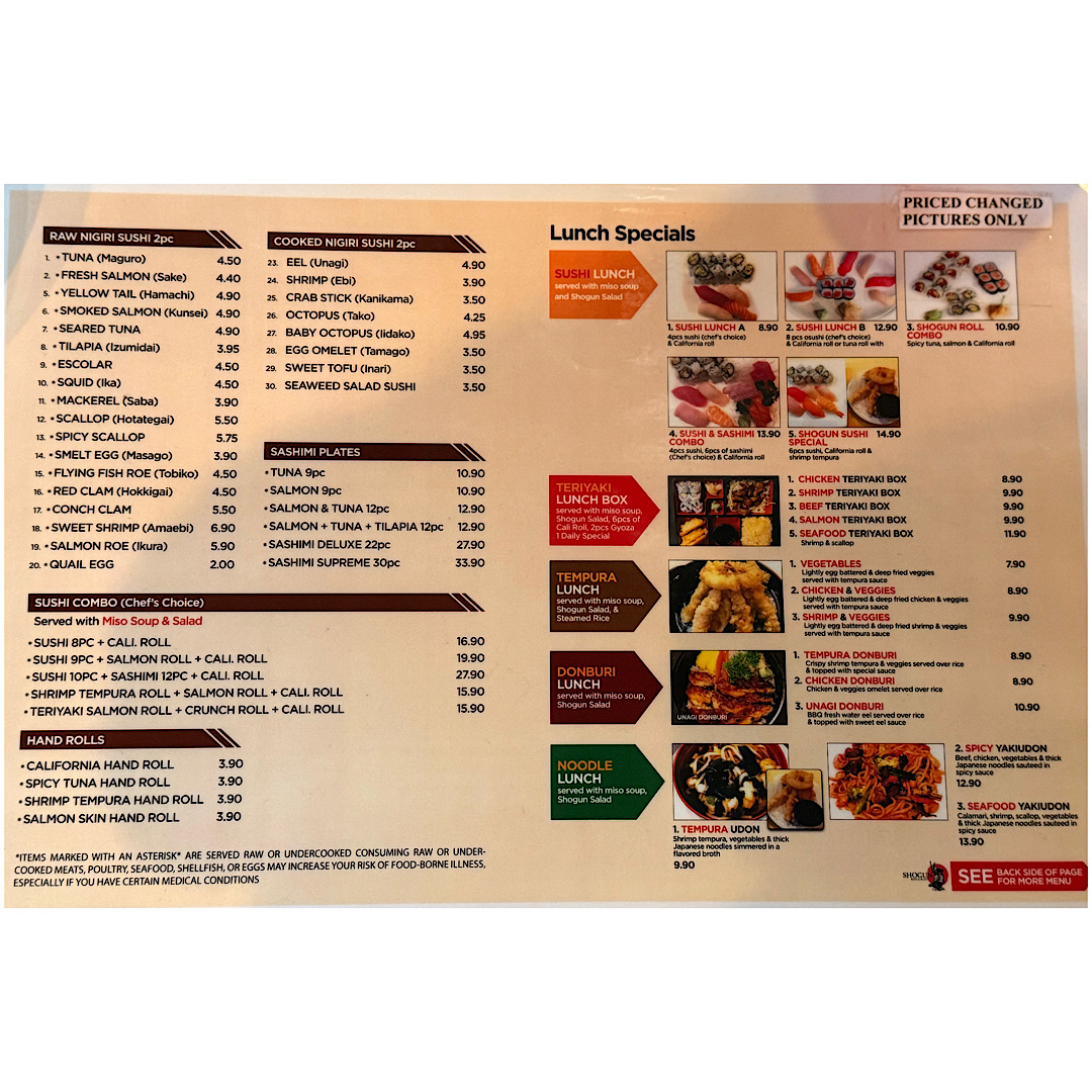 Shogun Japanese Steak House - 3