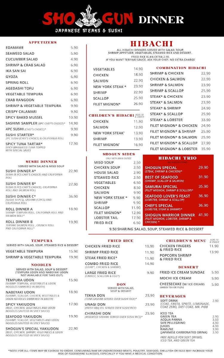 Shogun Japanese Steak House - 4