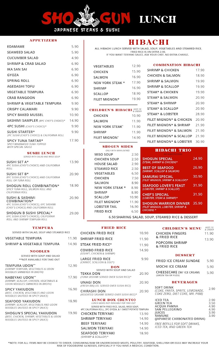 Shogun Japanese Steak House - 5