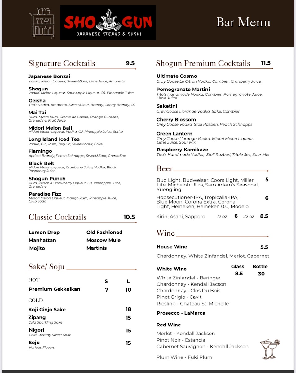 Shogun Japanese Steak House - 8