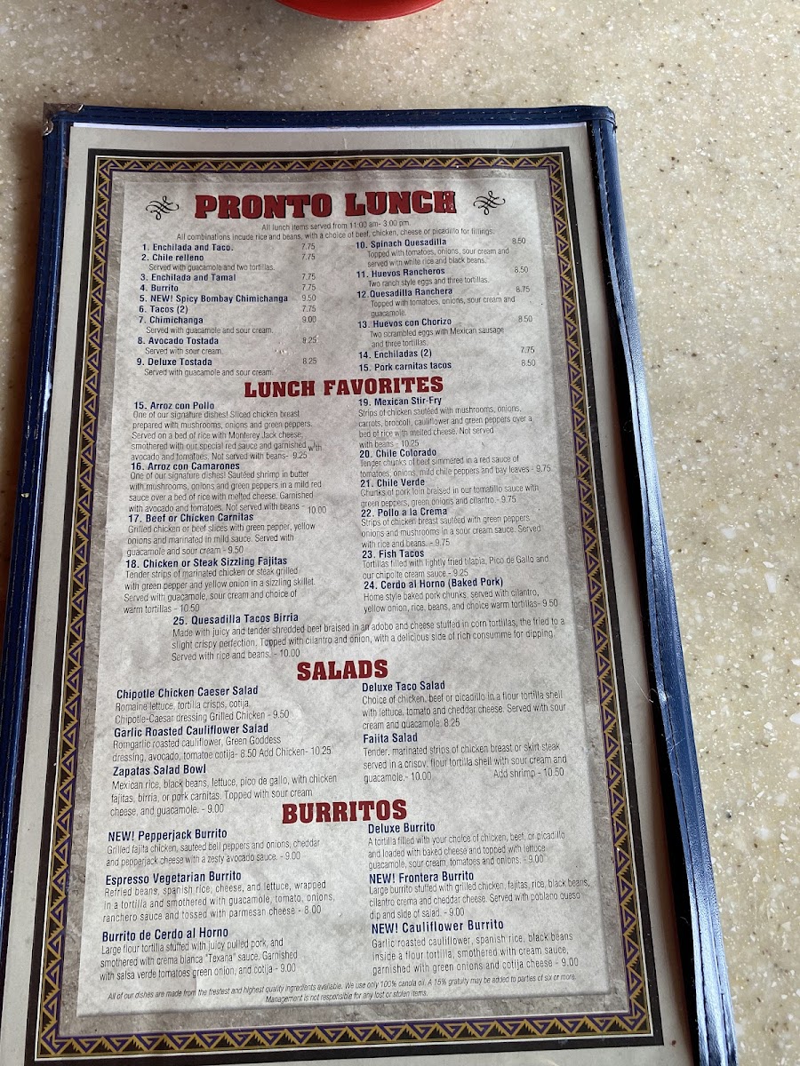 Zapata's Mexican Restaurant - 3