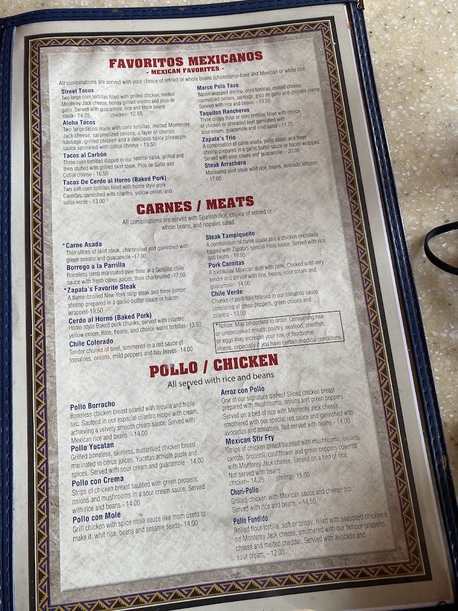 Zapata's Mexican Restaurant - 6