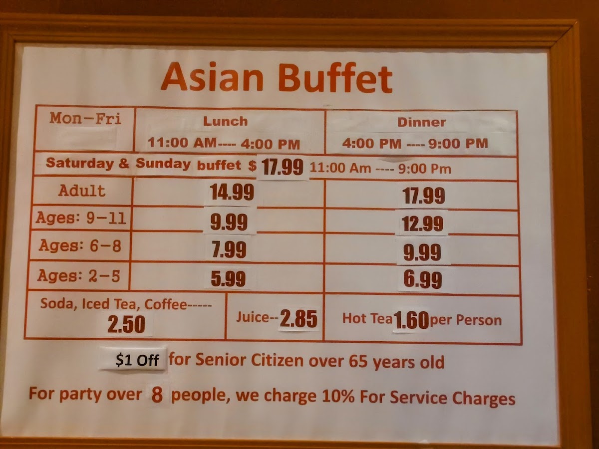 Asian Buffet - 2