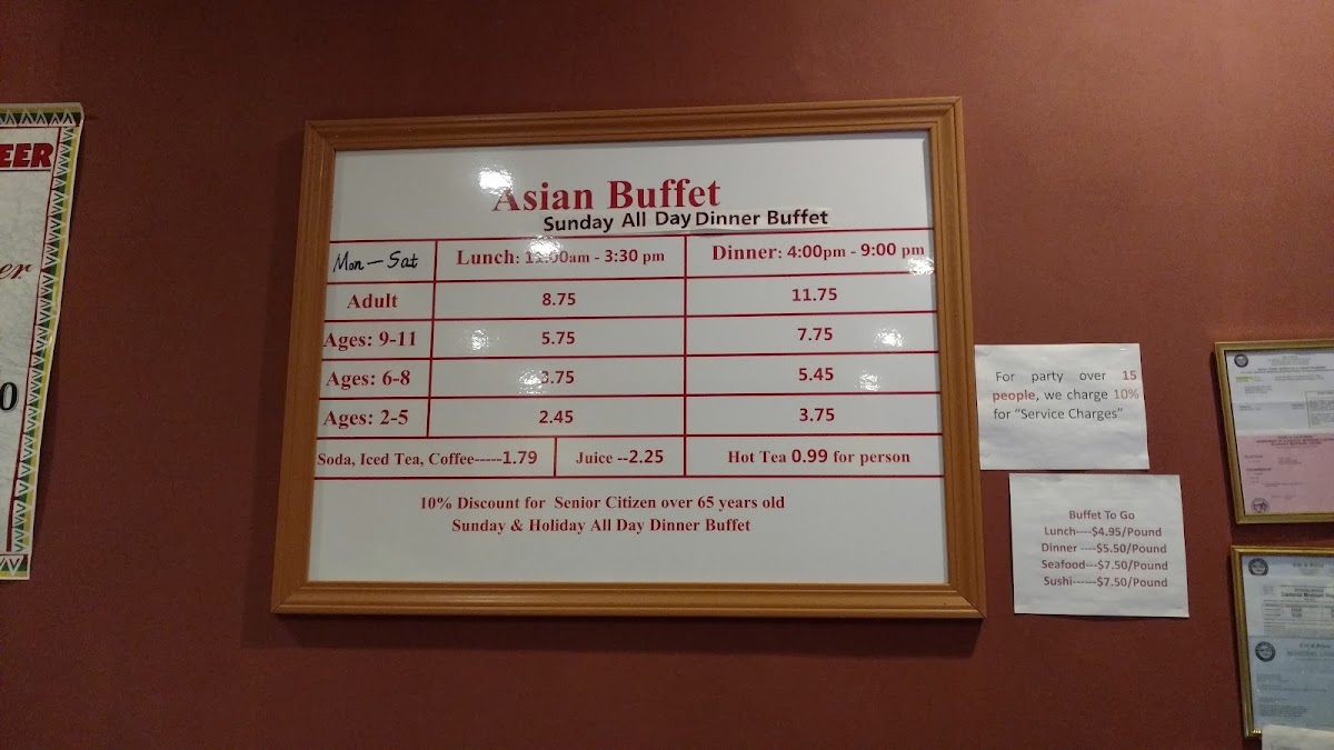 Asian Buffet - 5