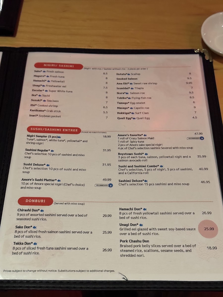 AMORE Sushi House - 1