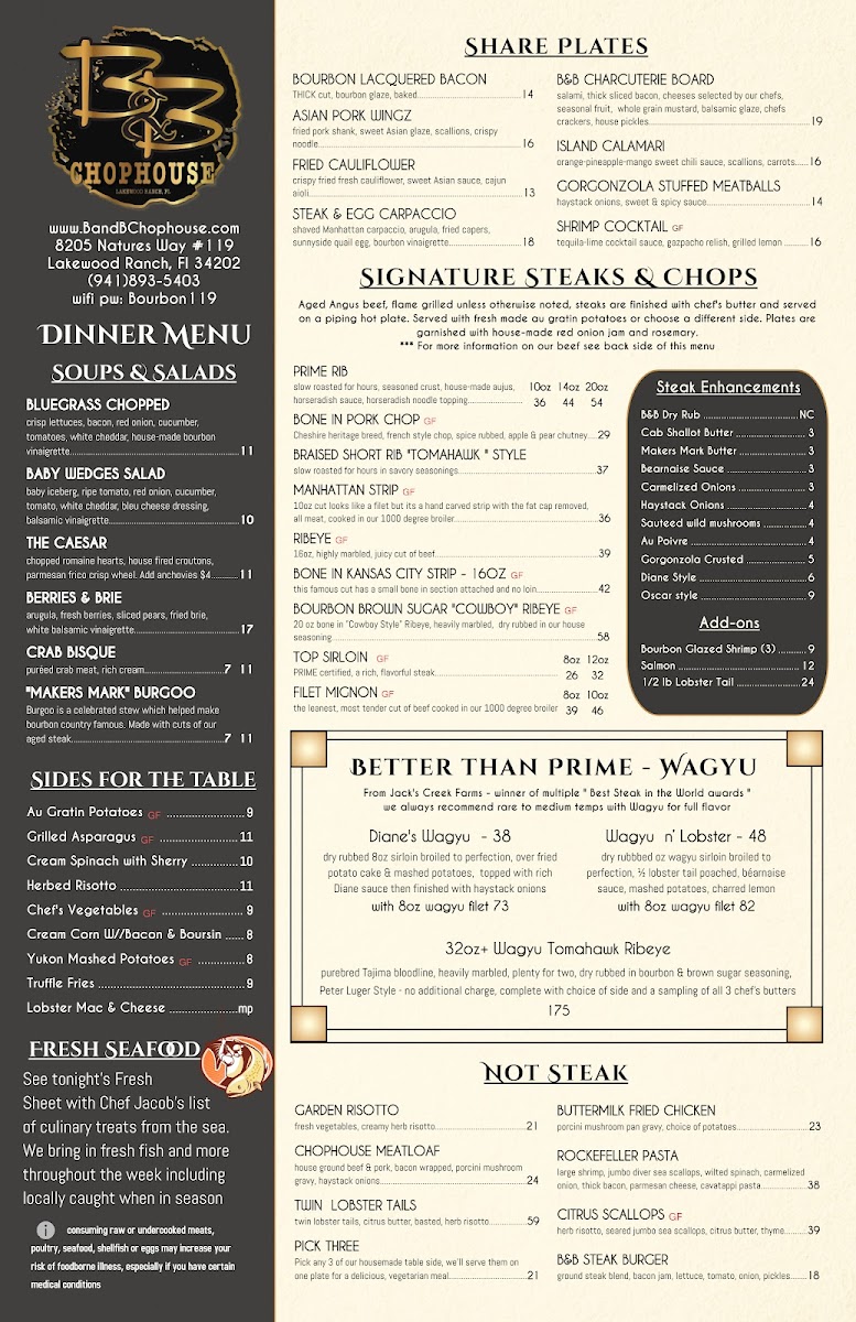 B & B Chophouse and Market - 1