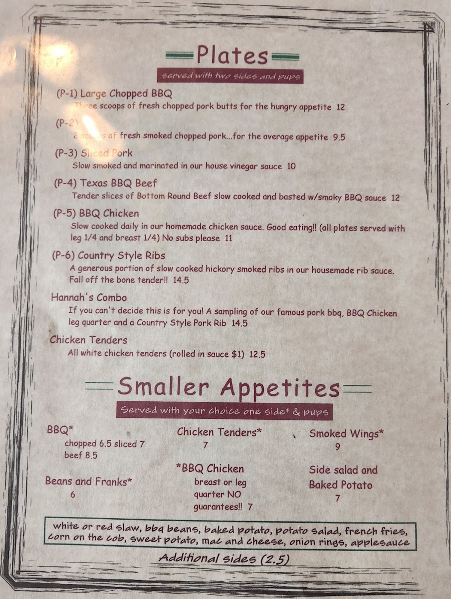 Hannahs BBQ Lenoir - 8