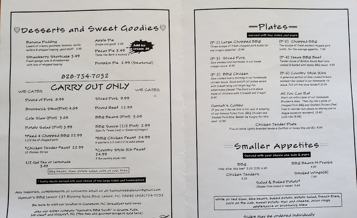 Hannahs BBQ Lenoir - 9