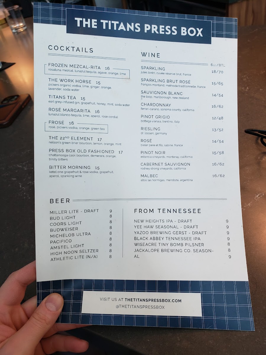 The Titans Press Box - 4