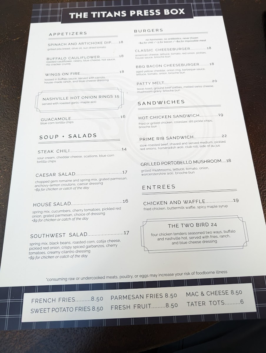 The Titans Press Box - 7