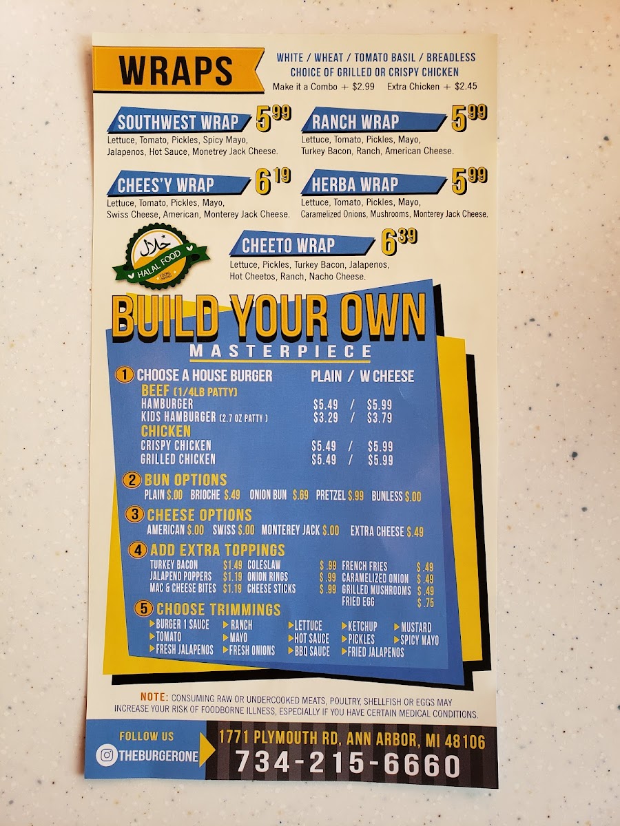 Burger One of Ann Arbor - 10