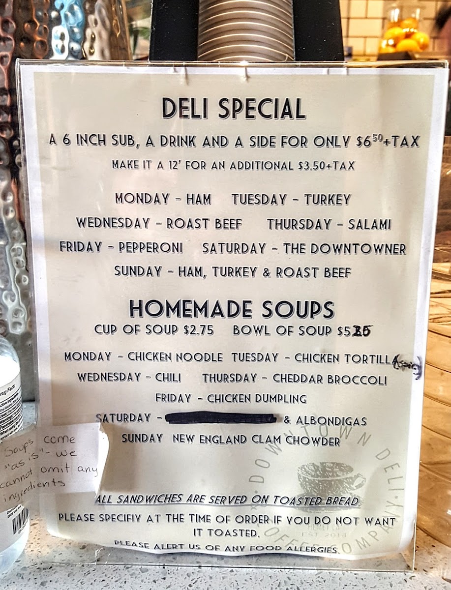 Downtown Deli & Coffee Company - 7